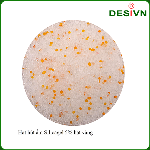 Silica gel moisture-proof particle (95% white + 5% orange)